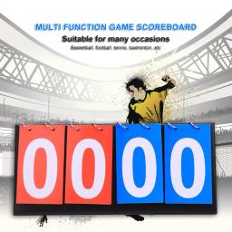 Futebol Flip Score Keeper, Placar portátil do tênis de mesa, Multi-função para o exercício, esporte do voleibol - Image 1