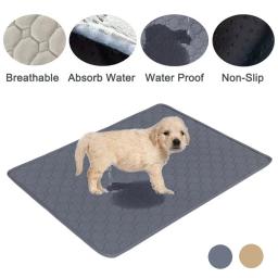Tapete de urina impermeável reutilizável para cão Absorvente Dog Pee Pad Assento de carro Sofá do assoalho Puppy Training Diaper Mat, Pet Shop - Image 1