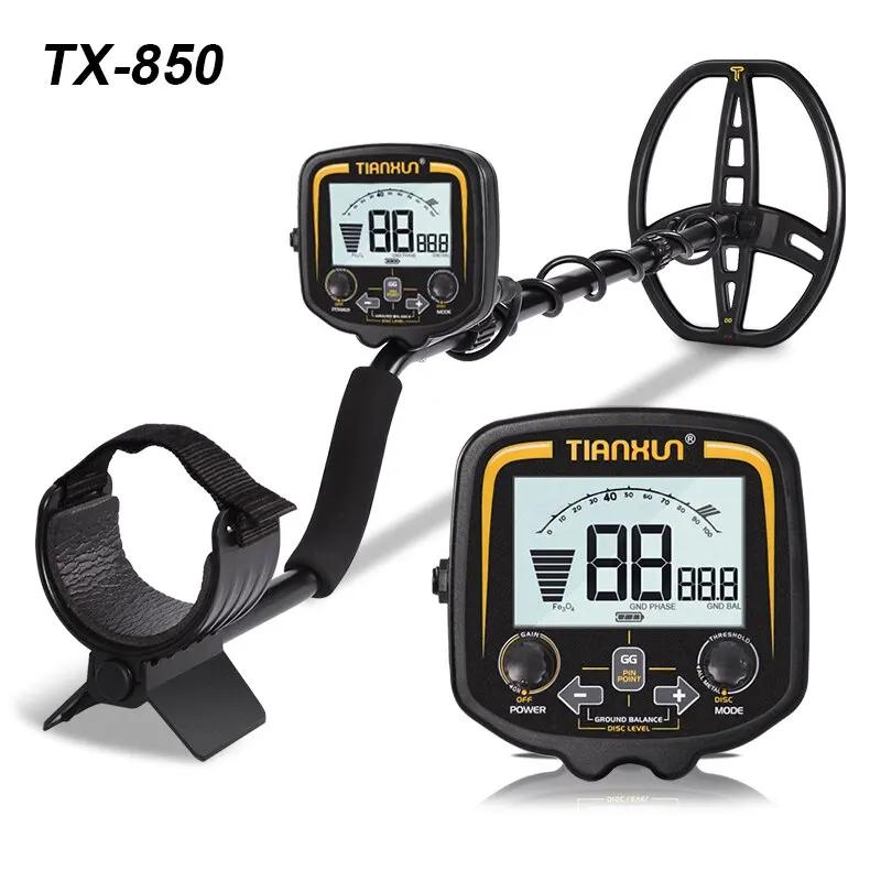 TX-850 Detector De Metal Subterrâneo Profissional, Scanner De Ouro, Search Finder, Caçador De Tesouros, Pinpointer, Profundidade 2,5 m, 11" - Image 1