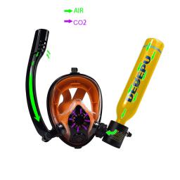 DEDEPU 0.5L Tanque De Mergulho Tanque De Oxigênio Snorkeling Pulmão Portátil para Menos de 10 Minutos Combinação Máscara De Mergulho - Image 4
