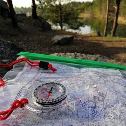 Bússola de Orientação para Leitura de Mapas, Baseplate, Caminhada, Caça, Navegação, Camping, Gadgets, Survival Gear, 1 Pc - Image 4