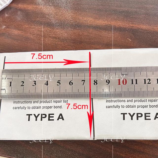 Kit de Reparo para Kitesurf: 8 Patches de 7,5 cm x 7,5 cm