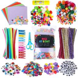 Arte e Artesanato Suprimentos para Crianças, Tudo em Um, Artesanato DIY Escola, Jardim de Infância, Homeschool Suprimentos, Conjunto de Artes Brinquedos para Crianças - Image 1