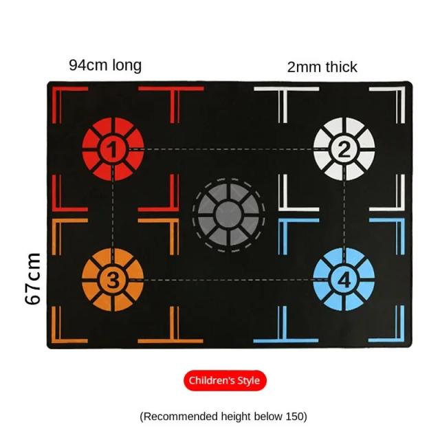 Drible Training Mat: Tapete Antiderrapante para Treinamento de Basquete Indoor para Crianças e Adultos