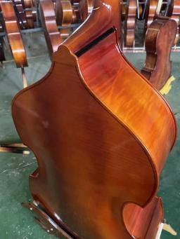 Contraplacado artesanal de contrabaixo, Vertical Bass Acessórios, Completo, 1/8 - Image 5
