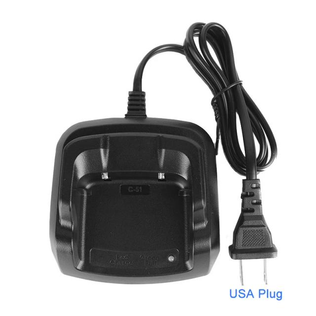 Carregador de Bateria Dual para Rádio - Compatível com QuanSheng, UV-K5, UV-K6 e Conectores UE/EUA