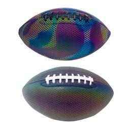 Bola de rugby brilhante PU resistente ao desgaste portátil antiderrapante leve oficial - Image 1