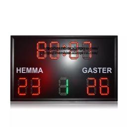 Personalizado placar eletrônico esportes, LED jogo, operação sem fio, multi-função, pontuação basquetebol, futebol - Image 3