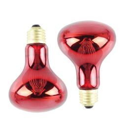 Lâmpada de calor infravermelho, luz vermelha, lâmpadas de calor para Pet, lagartos, dragões barbudos, camaleões, cobras, répteis, anfíbios, 100W, 2 Pack - Image 4