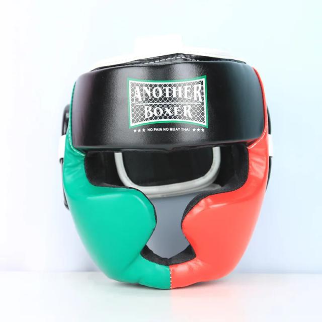 Capacete de Boxe Profissional para MMA e Artes Marciais com Espuma EVA Espessada - Acessórios de Treinamento para Sanda, Muay Thai e Taekwondo