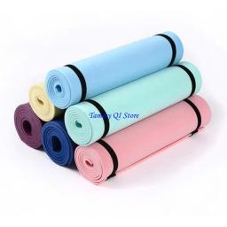 F1FD Exercício não -lip Fitness Pilates Mat Exercício Construção do corpo Blanket Sports Fitness Mat Ginástica Equipamento - Image 1
