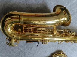 Banhado a ouro Saxofone Alto, E eletroforese plana, instrumento musical profissional, Japão Brand, Novo, YAS-280 - Image 2