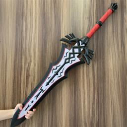 WW 1:1 Game Link Espada Negra Real Guarda Espada Arma Real Guarda Cavaleiro Escudo Espada Cosplay Segurança PU Halloween Gift Prop Brinquedos - Image 5