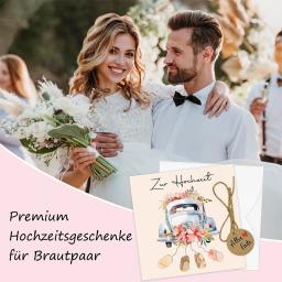 Cartão Presente De Casamento Com Papel Envelope, Porta-Dinheiro, Dedicação Jovem E Cerimônia De Adultos - Image 2