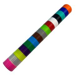 Rodada Elastic Tennis Racket Grip, Anel De Silicone, Fixo de Borracha Sweat-Absorvente Belt, Acessórios Esportivos, 4Pcs - Image 4