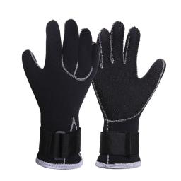 Luvas de neoprene térmico antiderrapante Wetsuit, Luvas de mergulho flexíveis, Luvas de surf, Mergulho aquático, Caça submarina e natação, 3mm - Image 1