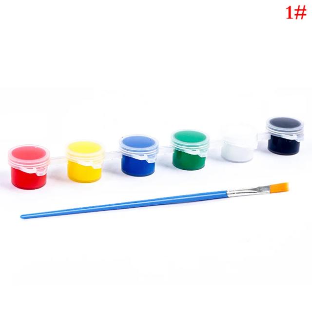 Cores Vibrantes de 3ml em Acrílico Eco-friendly para Pintura Manual - Materiais de Arte DIY Handcrafted