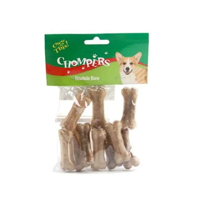 Ossos de Couro e Petiscos Dentais para Cães: Brinquedos Robustos e Saudáveis para Limpeza dos Dentes de Cães de Pequeno, Médio e Grande Porte