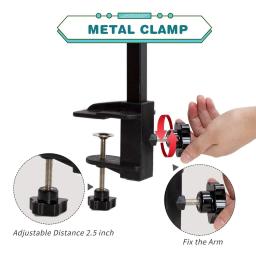 Ajustável dobrável Pet Grooming mesa com braçadeira, mesa para cão - Image 5
