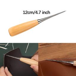 Couro Craft Kit De Costura, Fio Encerado, Mão Quilting, Agulhas, Awl para Iniciante, Reparação De Estofos, Costura - Image 2