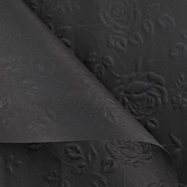 Papel de Arte Texturizado Convexo à Prova d'Água - Pacote com 10 Peças de 58x58cm para Embalagem de Buquês de Flores Tridimensionais