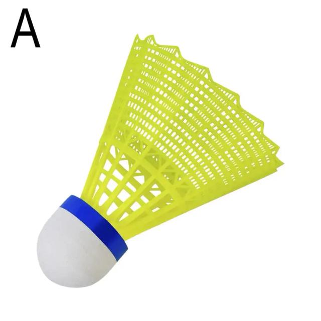 Petecas de Nylon para Badminton com Alta Estabilidade e Bolas Duráveis para Treinamento em Indoor e Outdoor - A9W7 - 1 Unidade