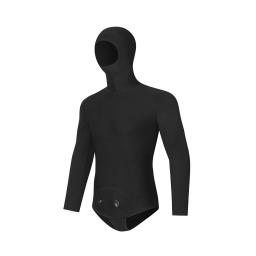 Top masculino de wetsuit com capuz, mergulho livre e caiaque subaquático, adultos - Image 2