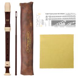 Irin clarinete barroco, instrumento de sopro, flauta vertical soprano com acessórios para instrumentos musicais, presente para iniciantes - Image 2