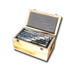 Ferramenta De Medição De Alta Precisão, Chave De Diâmetro Externo, Conjunto De Micrômetros, Liga De Rolamento, 0-6 ", 0-150mm, 6Pcs - Image 3