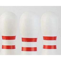 Novo divertido conjunto de jogo de boliche plástico cor branca conjunto de boliche esportes jogos de boliche bola interior - Image 1