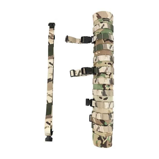 Aljava de flecha de tiro com arco multifuncional saco de seta 1050d à prova dwaterproof água-nylon diferentes maneiras transportar diy para arco caça tiro esporte