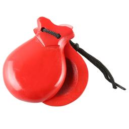 Castanholas dança flamenca com corda castanheiro espanhol para crianças adultos, 2 peças - Image 5