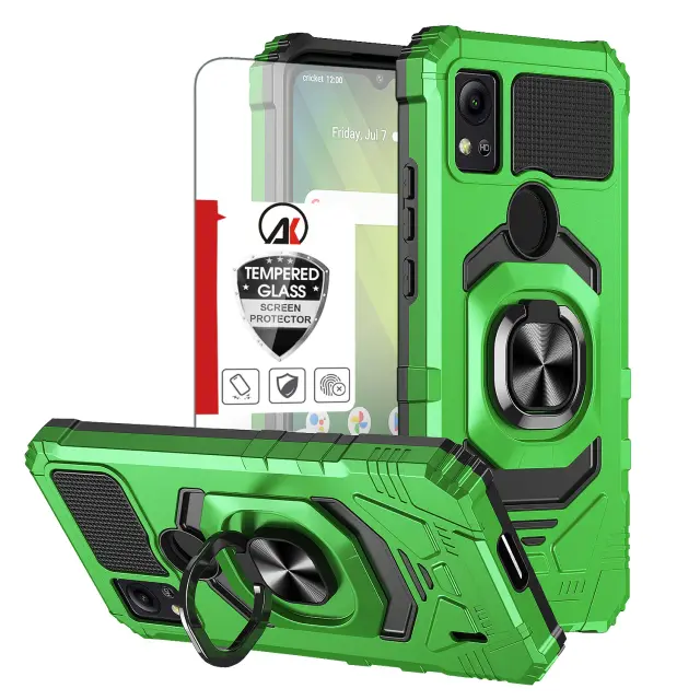 Suporte Magnético para Telefone com Armadura para Críquete, Kickstand, Vidro Temperado e Proteção à Prova de Choque - Ícone 5, ATN Motivate 4