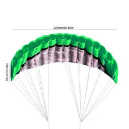Kite esporte ao ar livre para surf e praia, Paraquedas Dobrável, Pipas grandes para treinamento de kitesurf, Fun Kite, 2.5m - Image 6