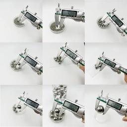 304 bola de aço inoxidável de alta precisão rolamento bola pequena suave sólida grânulo redondo diâmetro 2mm-12mm mtb criança bicicleta scooter - Image 4