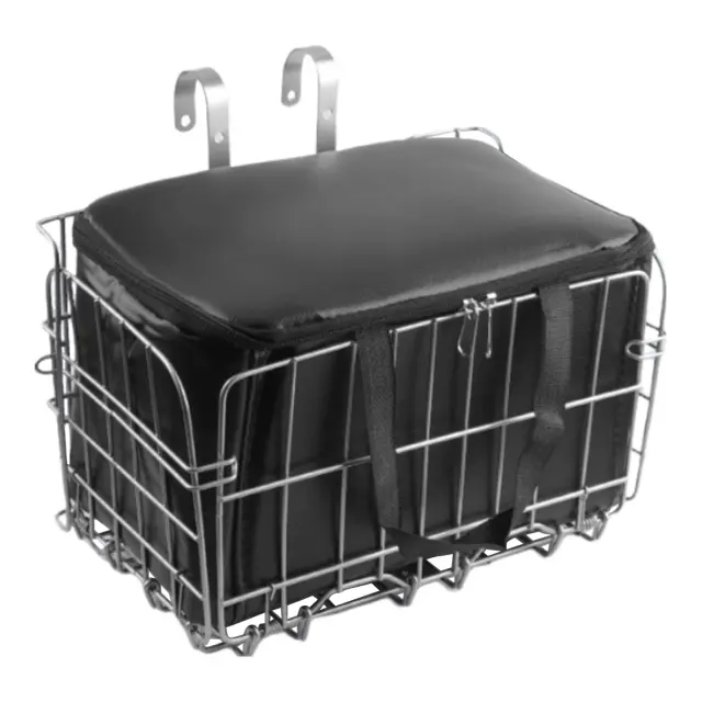 Bolsa para Bicicleta Frente e Traseira com Alta Capacidade para Transporte de Cães e Animais