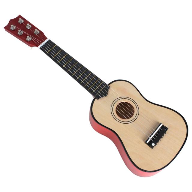 Ukulele Portátil para Crianças - Mini Guitarra 21 Polegadas com 6 Cordas, o Presente Perfeito para Iniciar na Música