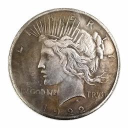 Moeda Comemorativa da Estátua da Liberdade nos Estados Unidos, Cópia de 1922, Metal gravado, Moeda artesanal, Gravado artesanato - Image 2