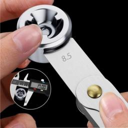Alta precisão arco tocha ferramenta de medição, R0.3-1.5, R1-7, R7.5-15, R15.5-25, R25-50, R52-100, R26-80mm,, R calibre - Image 5