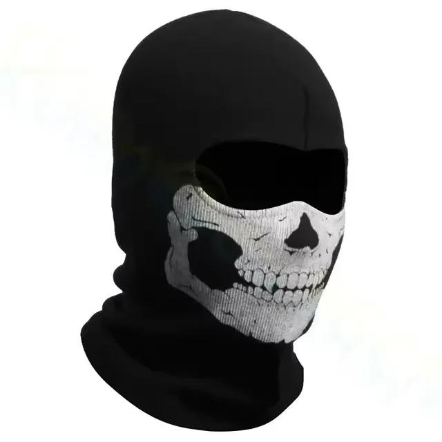 Máscara Balaclava Caveira Moto Esqui Pescoço Capacete