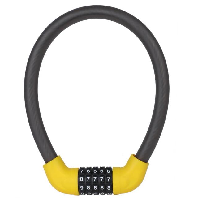 Bloqueio Universal de Bicicleta com Combinação de 5 Dígitos – Segurança Anti-Furto para MTB e Acessórios de Ciclismo