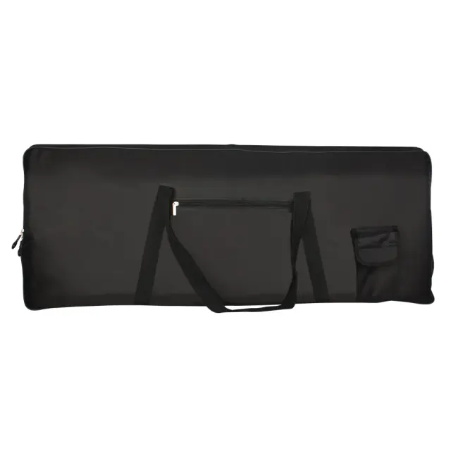 Bolsa de Transporte Impermeável Oxford para Acessórios de Teclado e Instrumentos com Capacidade para 76 Chaves - Preto e Portátil