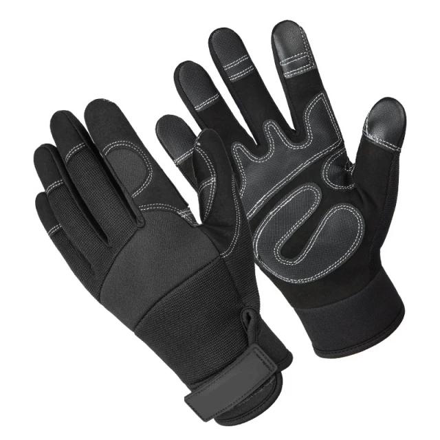 Luvas de Couro para Esportes ao Ar Livre: Escalada, Downhill e Caminhadas com Antiderrapante e Alta Durabilidade