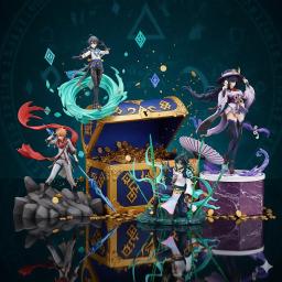 2026 genshin impacto anime figura caixa da sorte caixa cega modelo de jogo brinquedo presente colecionável para fãs figura ação conjunto surpresa - Image 4