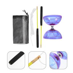 Diabolo Triplo Rolamento Kids Diabolo com Varas de Alumínio e Cordas Malabarismo Chinês para Fitness - Image 5