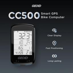 Velocímetro sem fio GPS para bicicleta, velocímetro, à prova d'água, odômetro, formiga, bluetooth, posição rápida, acessórios de ciclismo, gps cc500 - Image 1