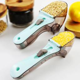 Kit De Alimentação Elevada Para Pet, Colheres De Medição, Alimentador De Tigelas, Recipiente Elevado, Suprimentos De Cozinha, Acessórios Para Cães E Gatos - Image 2