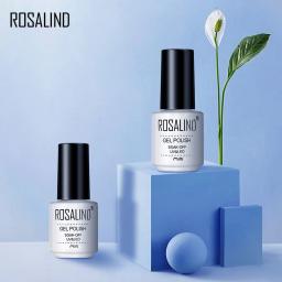 ROSALIND-Garrafa de vidro clássica para Nail Art Design, Pure Color Nail Gel, Primer Semi Permanente, Top Coat, LED brilhante e lâmpada UV - Image 6