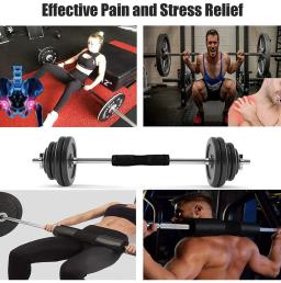 Almofadas de Ombro Barbell Espessadas, Halterofilismo, Pescoço, Lombar, Agachamento, Halterofilismo, Halterofilismo, Deadlift, Ginásio, Treino Fitness - Image 6