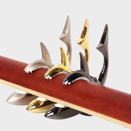 1pc tubarão guitarra capo zinco universal mudança rápida braçadeira para acessórios de instrumento musical acústico - Image 5